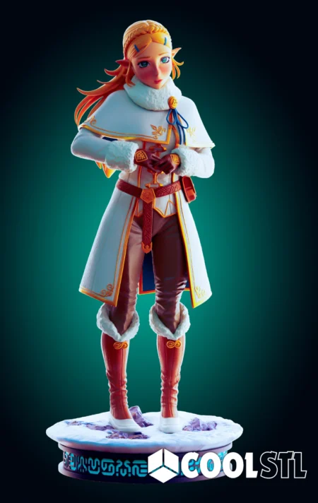 Princess Zelda Cool STL