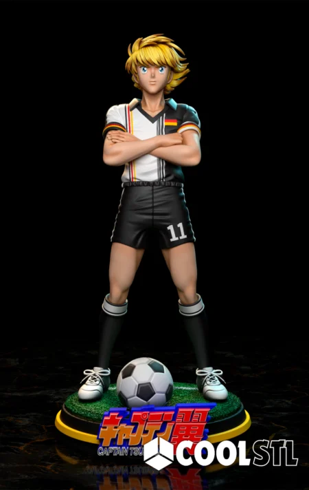 Karl Heinz Schneider STL Captain Tsubasa Sculptures 3D Printing