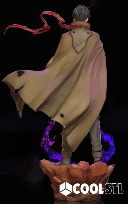 Sung Jin-Woo STL Solo Leveling 3D Printable Fan Model