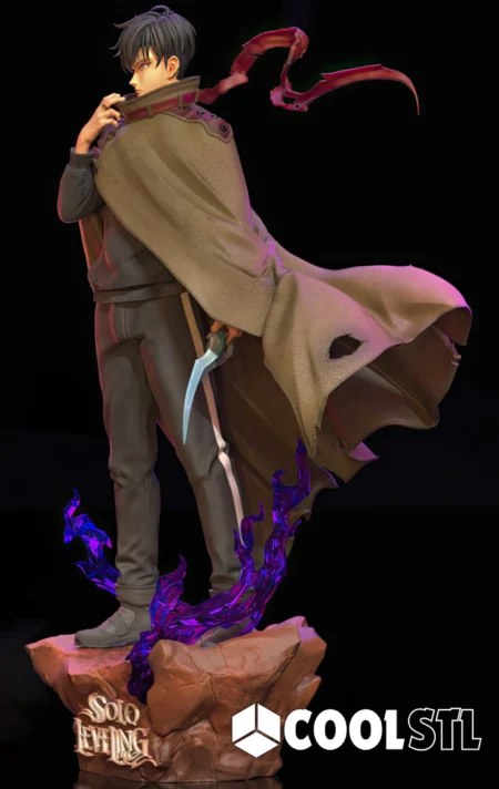 Sung Jin-Woo STL Solo Leveling 3D Printable Fan Model