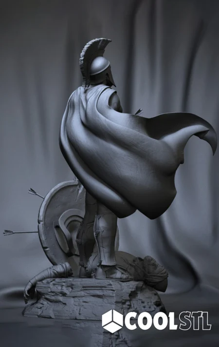 Leonidas STL 300 The Movie 3D Printing Figurine
