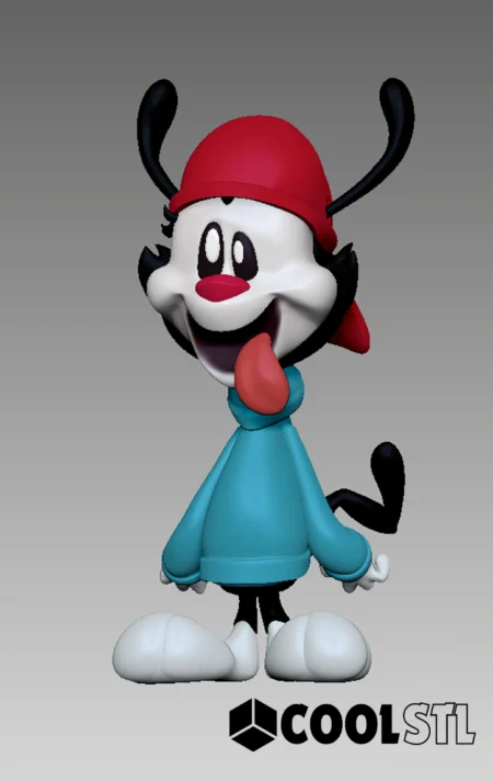 Wakko Warner STL – Animaniacs 3D Printable Figurine