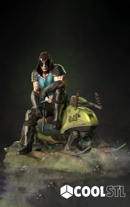 Zartan STL G.I. Joe Master of Disguise 3D Printable Model