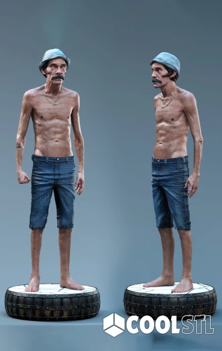 Ramon Valdés "Seu Madruga" 3D Printing Figurine STL Files