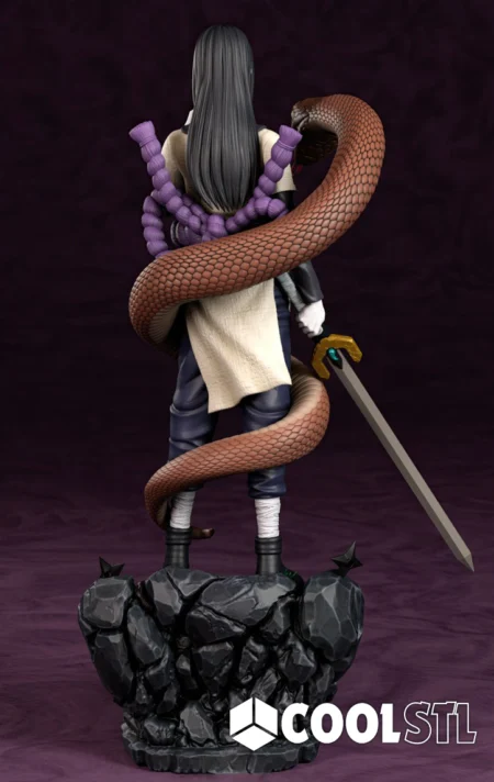 Orochimaru STL – Naruto-Inspired 3D Printable Figure