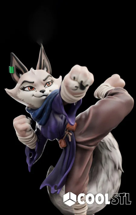 Zhen STL – Kung Fu Panda 4 3D Printable Figurine