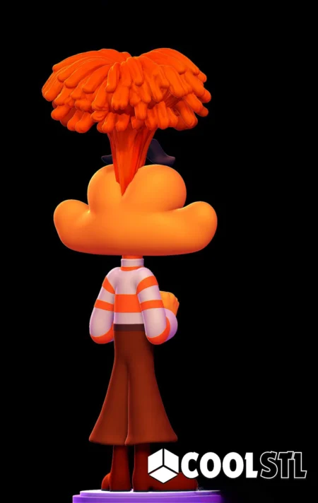 Anxiety STL – 3D Printable Figurine from Inside Out 2