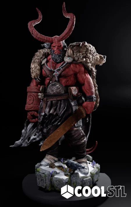 Hellboy Vikings Ready to 3D Print