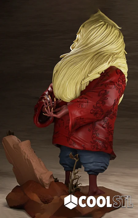 Turbo Granny STL – Dandadan 3D Printable Figurine