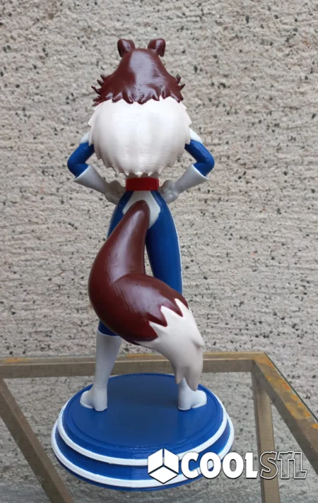 Colleen STL – 3D Printable Road Rovers Heroic Hound Figurine