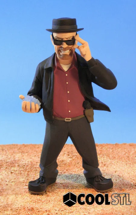 Breaking Bad STL – 3D Printable Figurine