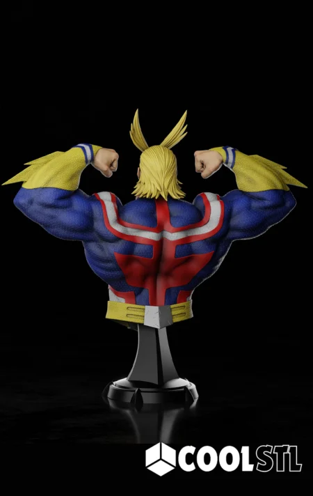 All Might STL – 3D Printable