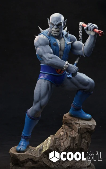 Panthro 3D Printing Figurine V5 Thundercats STL