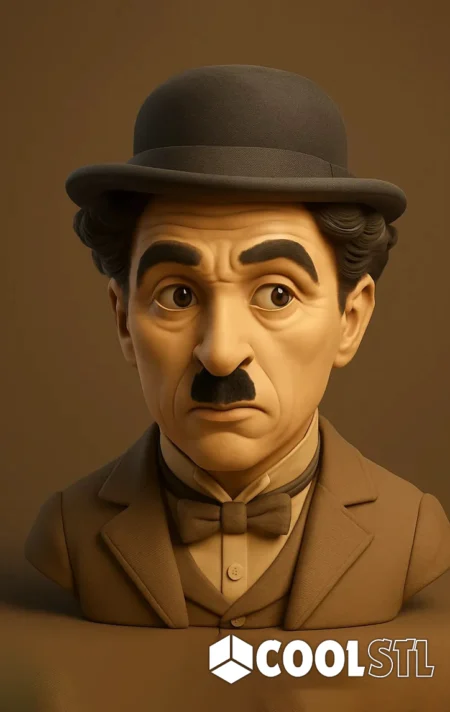 Charlie Chaplin STL – 3D Printable