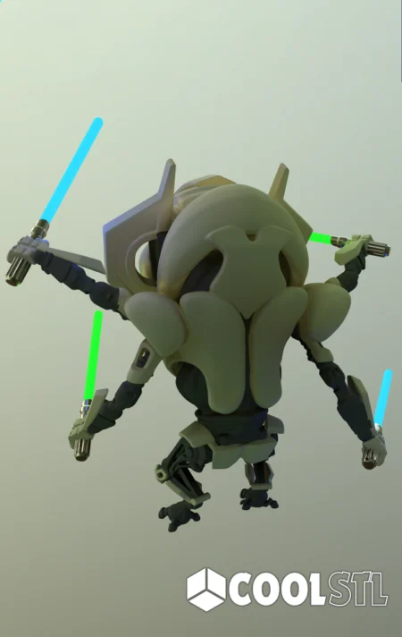 General Grievous STL – 3D Printable Star Wars Fanart Model