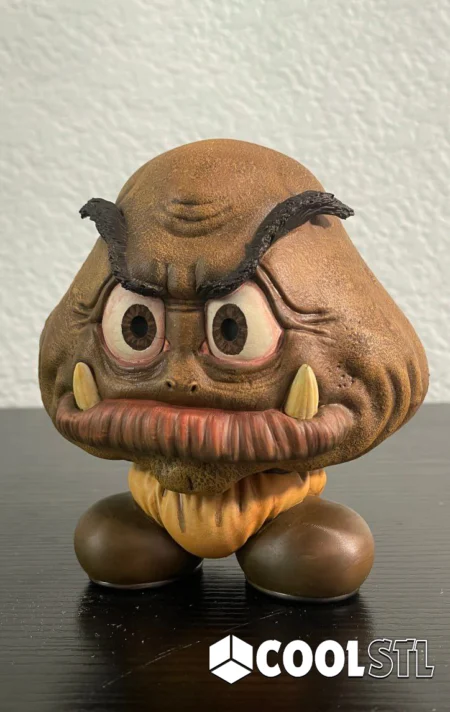 Goomba STL – Classic Mario Enemy 3D Printable Model