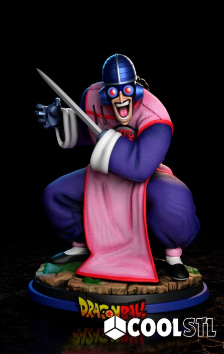Tao Pai Pai STL – 3D Printable Dragon Ball Classic Assassin Model