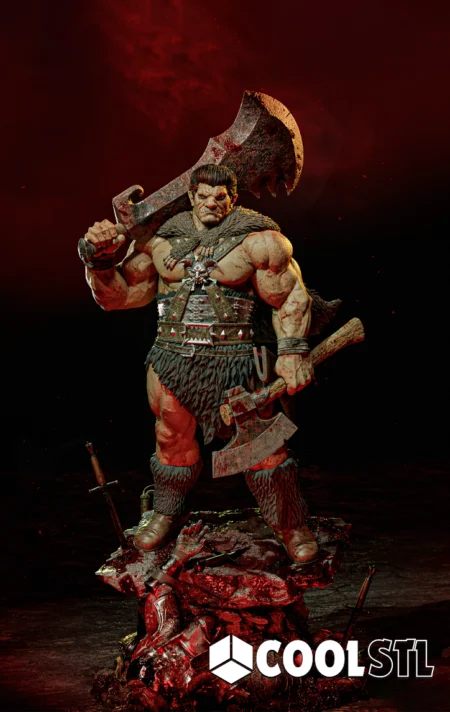 Nosferatu Zodd STL – 3D Printable Berserk Legendary Apostle Figure