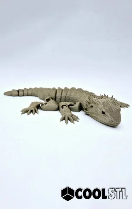 Dragon Barbu Flexible STL – 3D Printable Articulated Figure
