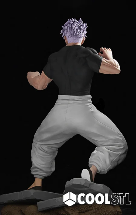 Satoru Gojo STL – 3D Printable Jujutsu Kaisen Figure