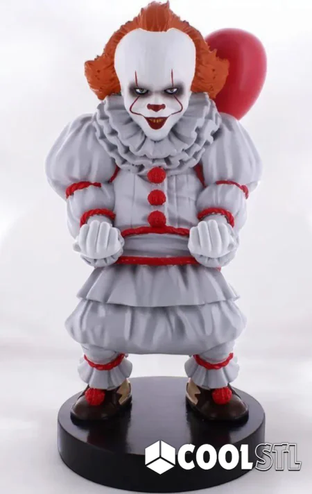 Pennywise STL – 3D Printable IT Horror Clown Figure