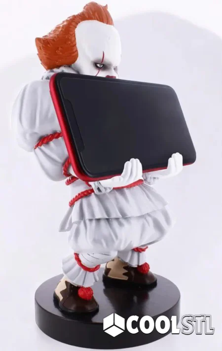 Pennywise STL – 3D Printable IT Horror Clown Figure