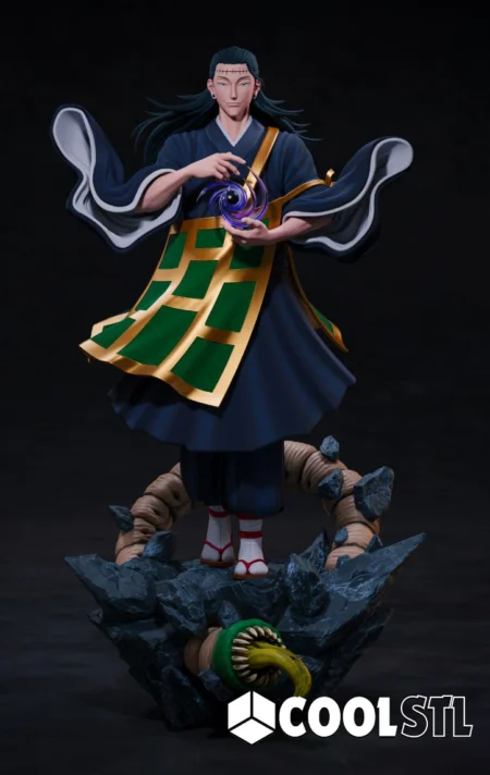 Suguru Geto 230mm STL – 3D Printable Jujutsu Kaisen Villain Figure