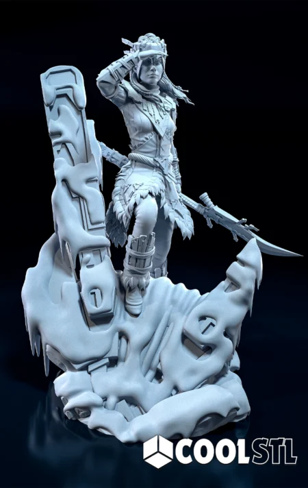 Aloy STL – 3D Printable Horizon Zero Dawn Figure