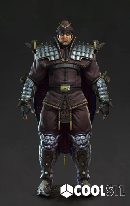 M. Bison STL – 3D Printable Street Fighter Villain Figure