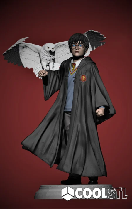 Harry Potter and Hedwig STL – 3D Printable