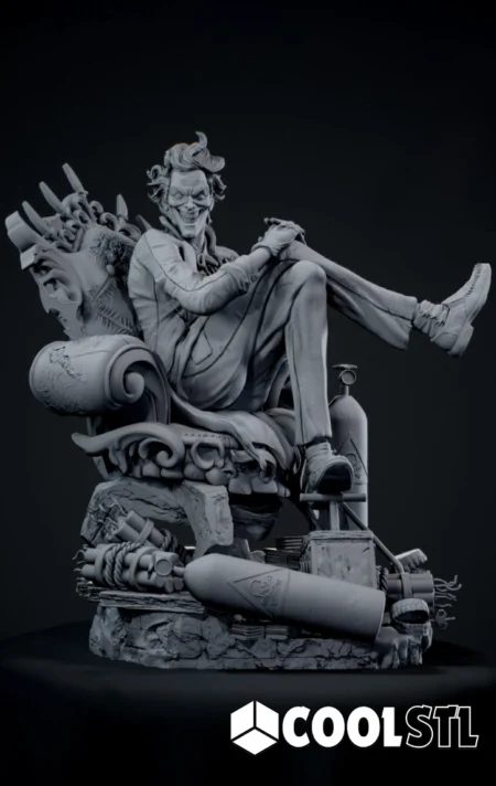 The Laughing Joke on Sofa STL File- 3D Printable (Digital Download)