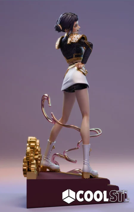 Zoey Golden STL File- 3D Printable (Digital Download)