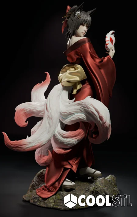 Amaterasu STL File- 3D Printable (Digital Download)