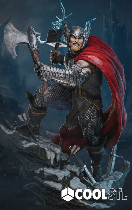 Thor STL File- 3D Printable (Digital Download)