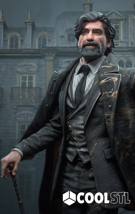 Renoir Standalone Clair Obscur Expedition 33 STL File- 3D Printable