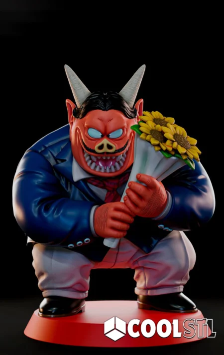 Demon Oolong STL File- 3D Printable (Digital Download)