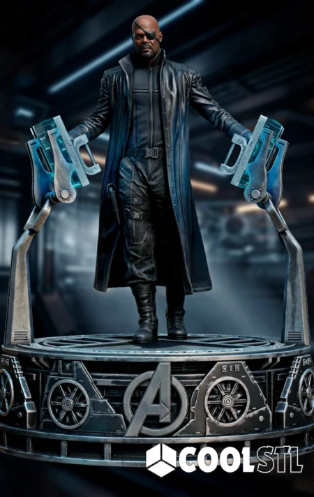 Nick Fury STL File- 3D Printable (Digital Download)