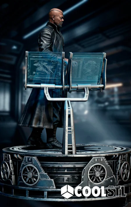 Nick Fury STL File- 3D Printable (Digital Download)