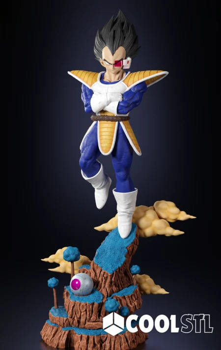 Vegeta – Dragon Ball Cool STL