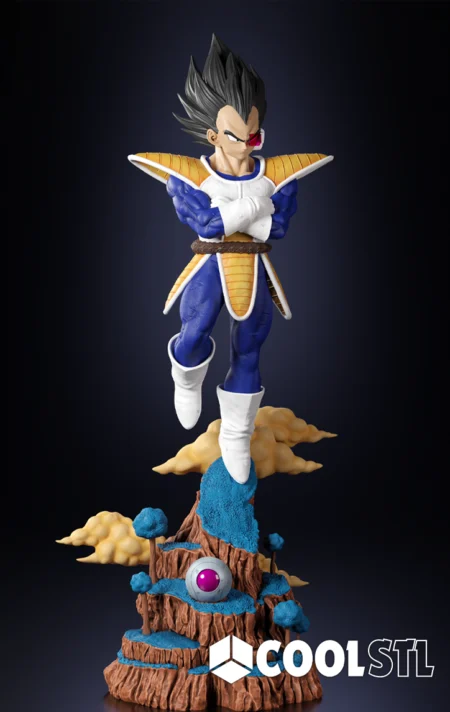 Vegeta – Dragon Ball Cool STL