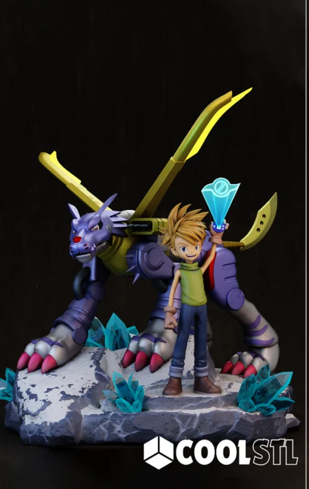 Matt & MetalGarurumon – Digimon Cool STL