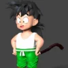 Gohan Kid – Dragon Ball Cool STL