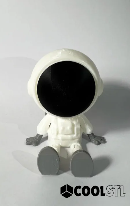 Articulated Astronaut with Flexible Legs Cool STL