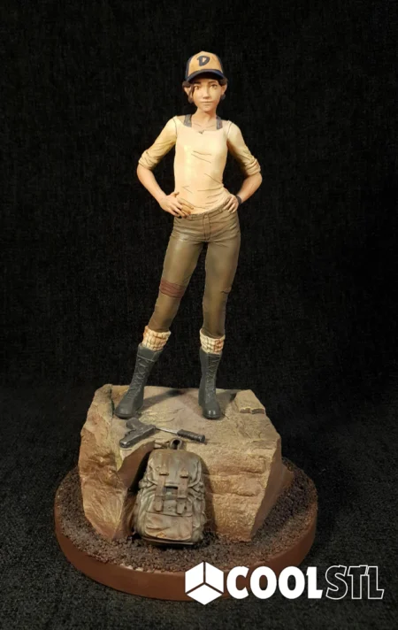 Clementine Telltale Walking Dead Cool STL