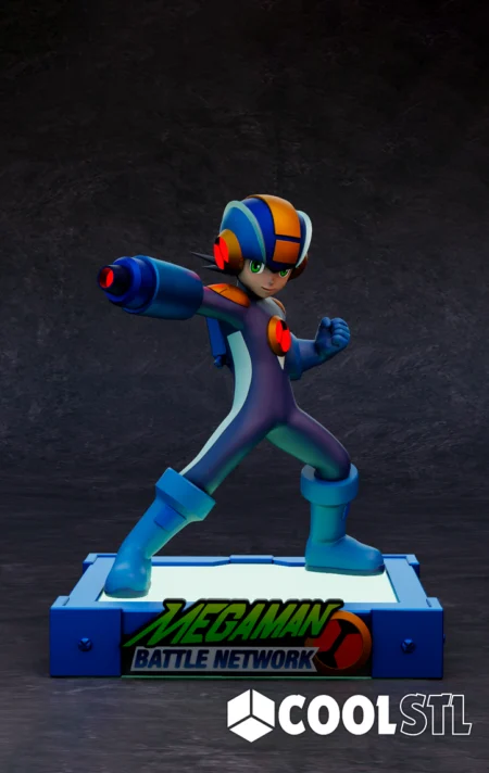 Mega Man Cool STL