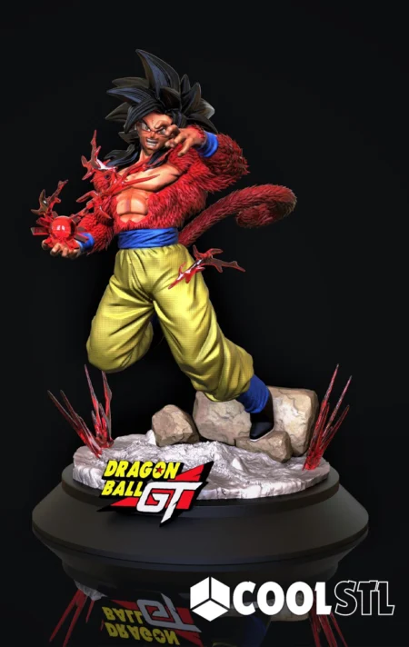 Goku Super Saiyan – Dragon Ball Cool STL