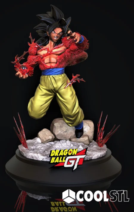 Goku Super Saiyan – Dragon Ball Cool STL