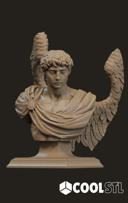 Archangel Michael Bust Cool STL