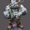 Rocksteady Fanart Cool STL