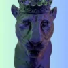 Panther with Crown Cool STL